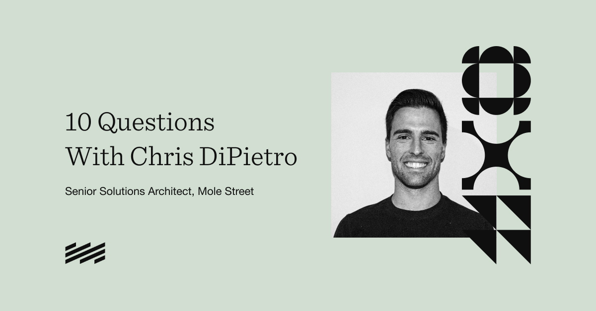 10 Questions With Chris DiPietro