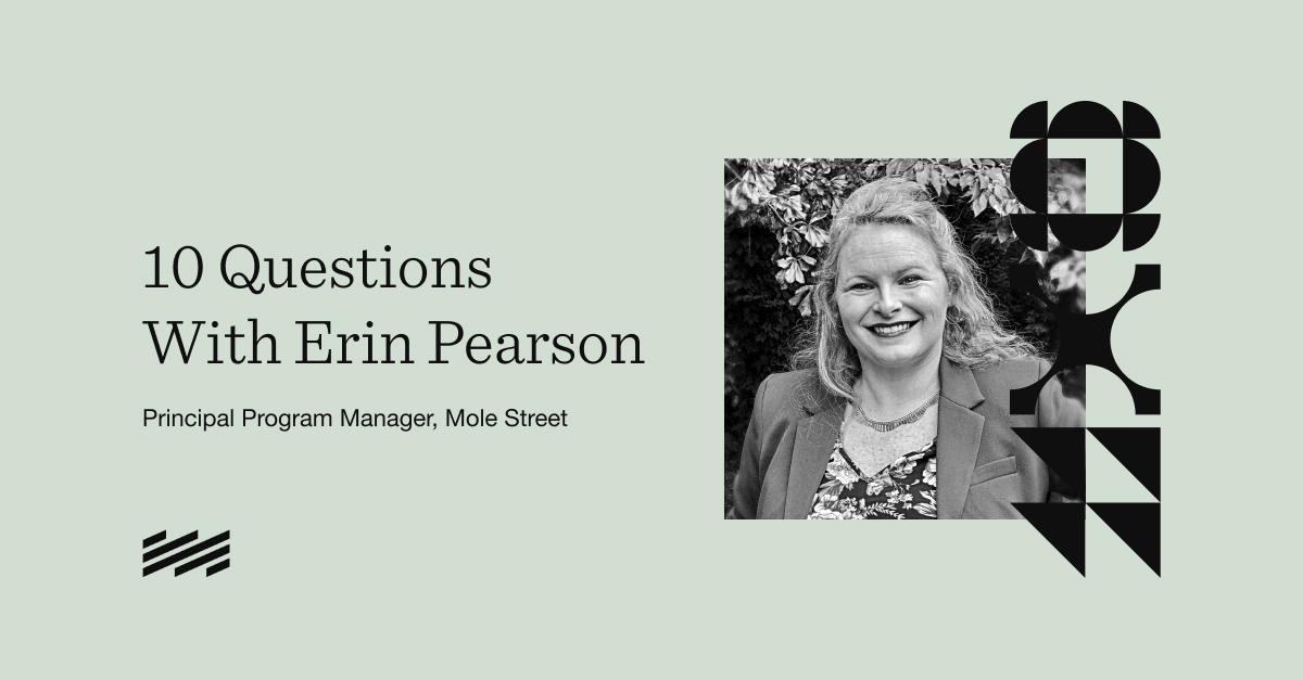 10 Questions With Erin Pearson