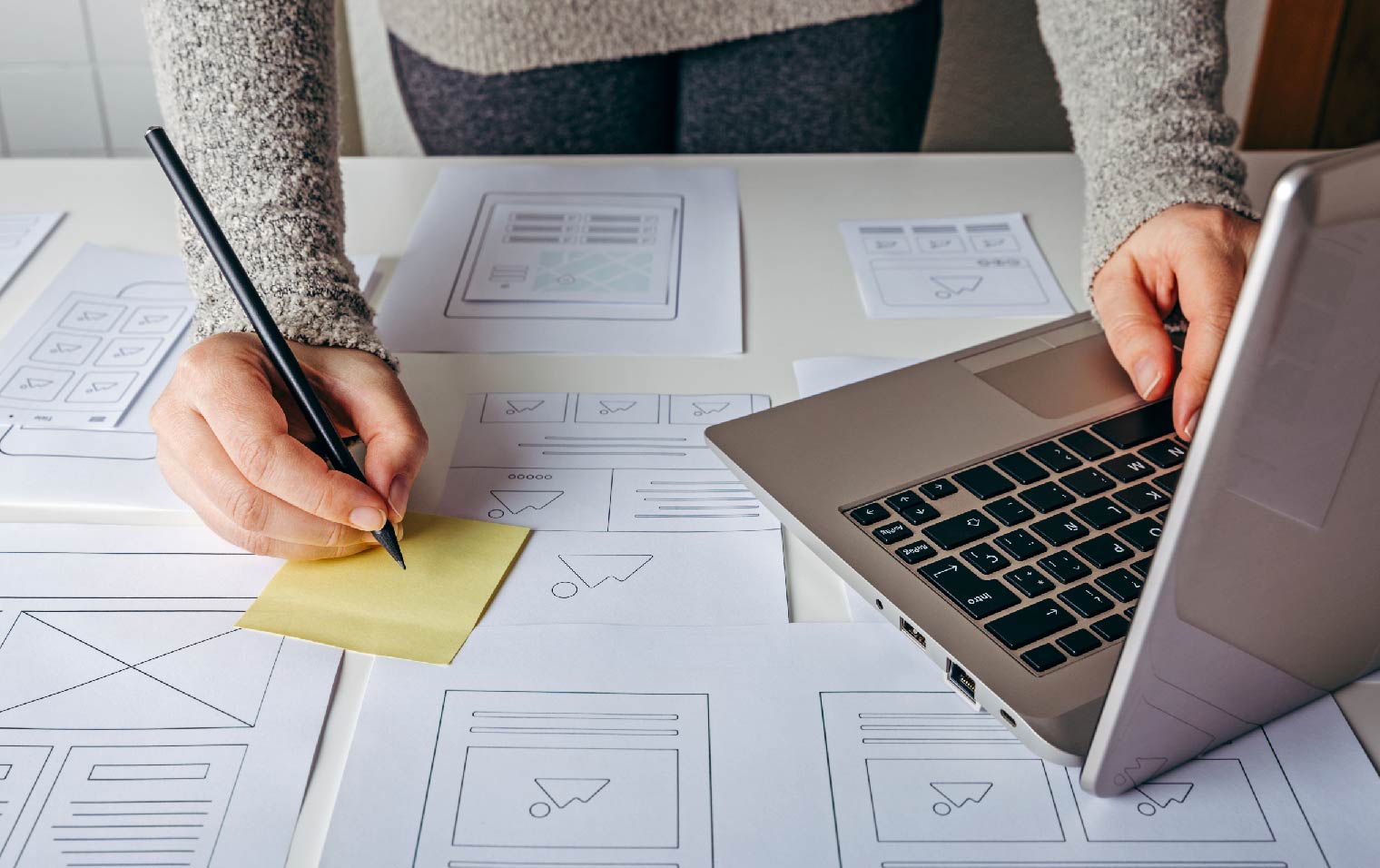 Wire frames and UX/UI Guides